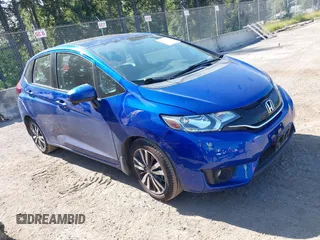 2015 Honda Fit EX-L z VIN 3HGGK5H80FM775244, wystawiony jako IAAI lot #42433105 z przebiegiem 37 130 mil mil oraz . Historia ofert i sprzedaży dostępna na DreamBid. Obrazek 1.