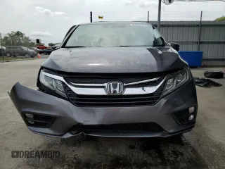 2019 Honda Odyssey EX-L with VIN 5FNRL6H75KB004911, listed as a Copart auction lot 48954335 with 74,720 mi miles and Clean Title. Bid and sale history available at carsss.com. Image 5.