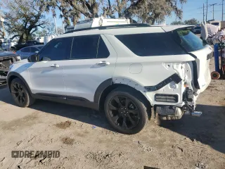2023 Ford Explorer ST-Line with VIN 1FMSK7KH9PGB52354, listed as a Copart auction lot 84932644 with 14,308 mi miles and Salvage Title. Bid and sale history available at carsss.com. Image 2.