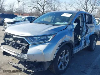2019 Honda CR-V EX with VIN 7FARW2H55KE031982, listed as a IAAI auction lot 41465242 with 46,411 mi miles. Bid and sale history available at carsss.com. Image 6.
