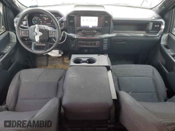 2023 Ford F-150 XL with VIN 1FTEX1CP3PKD50009, listed as a Copart auction lot 59509115 with 90,138 mi miles and Salvage title. Bid and sale history available at DreamBid. Image 8.