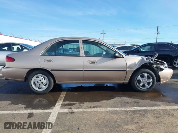 1999 Ford Escort LX with VIN 1FAFP10PXXW136402, listed as a IAAI auction lot 41375841 with 151,699 mi miles and . Bid and sale history available at DreamBid. Image 14.
