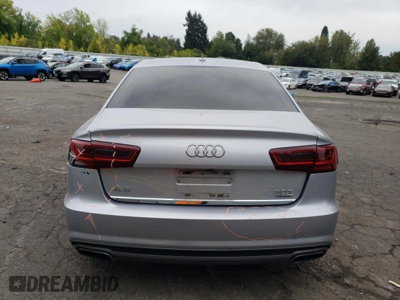 2016 Audi A6 3.0T Prestige with VIN WAUHGBFC7GN017626, listed as a Copart auction lot 70387633 with 0 mi miles. Bid and sale history available at carsss.com. Image 6.