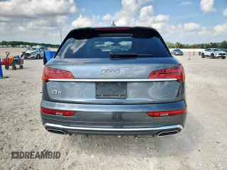 2024 Audi Q5 S line Premium with VIN WA1GAAFY6R2030890, listed as a Copart auction lot 59432555 with 33,671 mi miles and Salvage title. Bid and sale history available at DreamBid. Image 6.