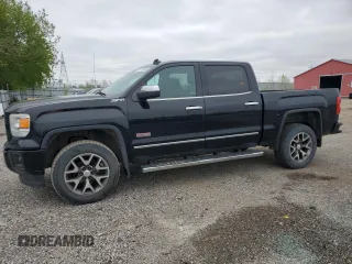 2014 GMC Sierra 1500 SLT z VIN 3GTU2VEC8EG409250, wystawiony jako Copart lot #55815785 z przebiegiem 221 395 mil mil oraz Czysty tytuł • Clean title. Historia ofert i sprzedaży dostępna na DreamBid. Obrazek 1.