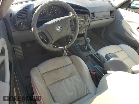 1997 BMW 3 Series 328is with VIN WBABG1329VET03924, listed as a Copart auction lot 41533225 with 96,208 mi miles and Salvage Title. Bid and sale history available at carsss.com. Image 8.