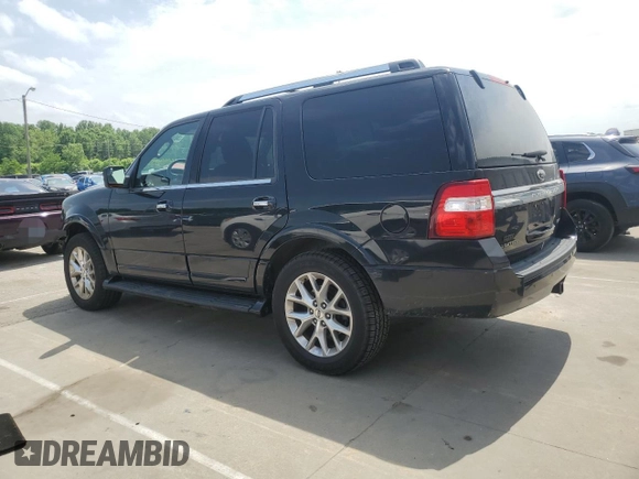 2016 Ford Expedition Limited with VIN 1FMJU2AT9GEF32188, listed as a Copart auction lot 56503805 with 209,686 mi miles and Salvage title. Bid and sale history available at DreamBid. Image 2.