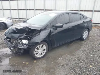 2021 Nissan Versa S with VIN 3N1CN8DV5ML808018, listed as a IAAI auction lot 41748802 with 100,298 mi miles. Bid and sale history available at carsss.com. Image 2.