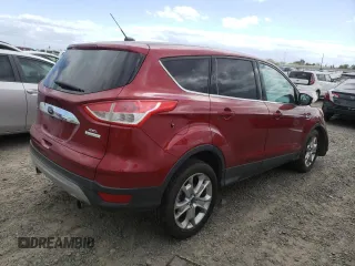 2013 Ford Escape SEL with VIN 1FMCU0HX5DUA81302, listed as a Copart auction lot 50839595 with 161,151 mi miles and Salvage title. Bid and sale history available at DreamBid. Image 3.