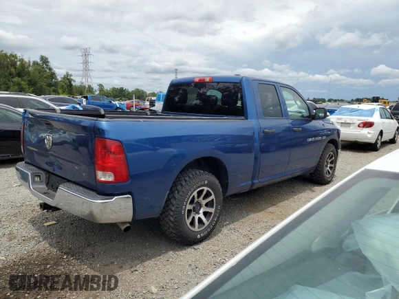 2011 Ram 1500 SLT with VIN 1D7RB1GT3BS702656, listed as a Copart auction lot 65832425 with 143,530 mi miles and Clean title. Bid and sale history available at DreamBid. Image 3.