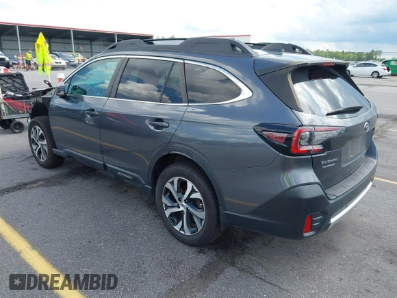 2021 Subaru Outback Limited with VIN 4S4BTANC7M3186175, listed as a IAAI auction lot 42514619 with 45,463 mi miles and . Bid and sale history available at DreamBid. Image 3.