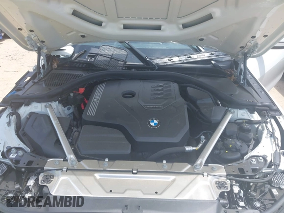 2023 BMW 4 Series 430i xDrive with VIN WBA43AT04PCM23292, listed as a IAAI auction lot 42465765 with 17,376 mi miles and . Bid and sale history available at DreamBid. Image 10.