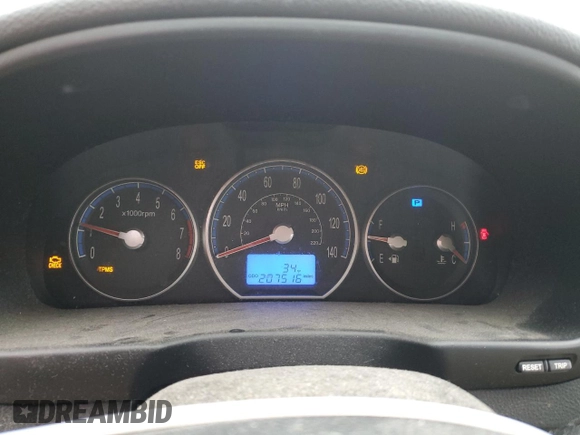 2009 Hyundai Santa Fe SE с VIN 5NMSH73E29H307524, выставлен на аукционе Copart как лот 49218075 с пробегом 207 516 миль миль и Списание • Salvage title. История ставок и продаж доступна на DreamBid. Изображение 9.