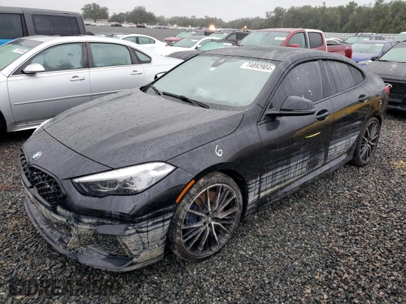 2022 BMW 2 Series M235i xDrive with VIN WBA13AL07N7K94540, listed as a Copart auction lot 74892904 with 0 mi miles and Non Repairable. Bid and sale history available at carsss.com. Image 1.