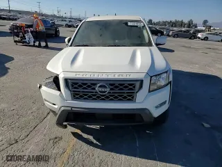 2022 Nissan Frontier S with VIN 1N6ED1EJ4NN681174, listed as a Copart auction lot 77231874 with 58,032 mi miles and Salvage Title. Bid and sale history available at carsss.com. Image 10.