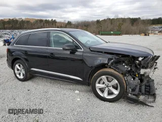 2024 Audi Q7 Premium Plus with VIN WA1LCBF73RD006153, listed as a Copart auction lot 47833535 with 12,063 mi miles and Salvage Title. Bid and sale history available at carsss.com. Image 4.