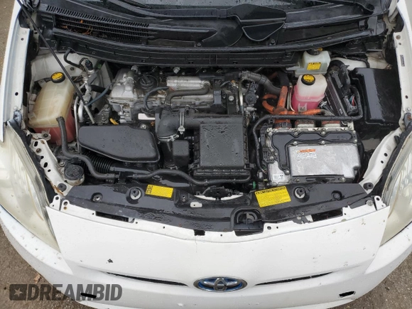 2010 Toyota Prius II with VIN JTDKN3DU6A0242642, listed as a Copart auction lot 48406435 with Not Provided miles and Non Repairable. Bid and sale history available at DreamBid. Image 11.
