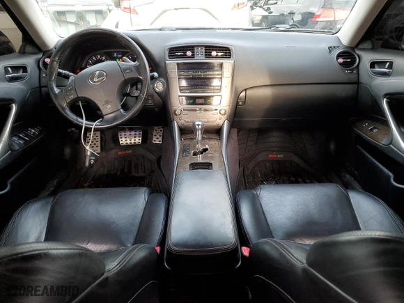 2009 Lexus IS 350 with VIN JTHBE262392017177, listed as a Copart auction lot 45000144 with 158,604 mi miles and Non Repairable. Bid and sale history available at carsss.com. Image 8.