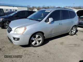 2007 Kia Rondo EX with VIN KNAFG526977104036, listed as a Copart auction lot 44372613 with 107,100 mi miles and Salvage Title. Bid and sale history available at carsss.com. Image 1.