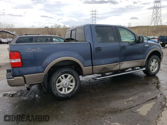 2004 Ford F-150 XLT with VIN 1FTPW14534FA31075, listed as a Copart auction lot 51985055 with 168,586 mi miles and Clean Title. Bid and sale history available at carsss.com. Image 3.