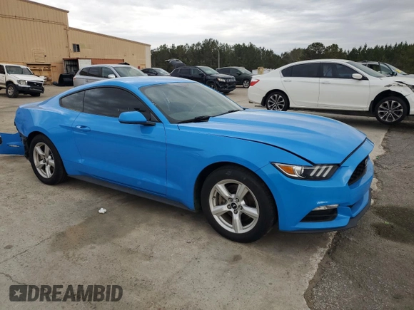 2017 Ford Mustang V6 with VIN 1FA6P8AM0H5262868, listed as a Copart auction lot 50028645 with 81,654 mi miles and Salvage Title. Bid and sale history available at carsss.com. Image 4.