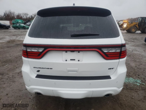2024 Dodge Durango GT with VIN 1C4RDJDG9RC226624, listed as a Copart auction lot 81936504 with 2,626 mi miles and Salvage Title. Bid and sale history available at carsss.com. Image 6.