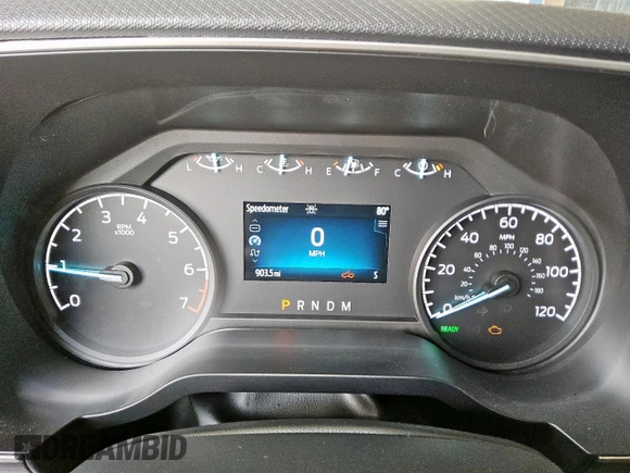 2023 Ford F-150 XL with VIN 1FTFW1ED2PFA88308, listed as a Copart auction lot 59336135 with 903 mi miles and Clean title. Bid and sale history available at DreamBid. Image 9.