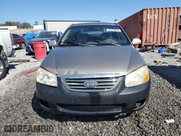2008 Kia Spectra SX with VIN KNAFE121585534159, listed as a Copart auction lot 47264085 with 238,871 mi miles and Salvage Title. Bid and sale history available at carsss.com. Image 5.