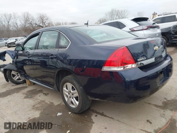 2010 Chevrolet Impala LS with VIN 2G1WA5EK6A1149297, listed as a IAAI auction lot 41792529 with 169,360 mi miles and . Bid and sale history available at DreamBid. Image 3.