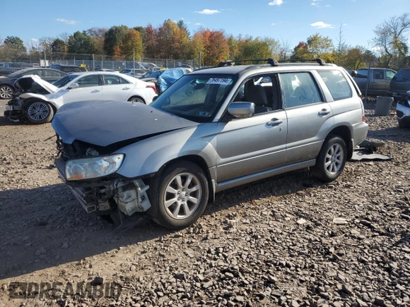2007 Subaru Forester X w/Premium Pkg with VIN JF1SG65677H706484, listed as a Copart auction lot 76497194 with 0 mi miles and Salvage Title. Bid and sale history available at carsss.com. Image 1.