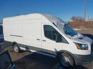 2023 Ford Transit Cargo with VIN 1FTBR3U86PKA39951, listed as a IAAI auction lot 41449397 with 46,883 mi miles and . Bid and sale history available at DreamBid. Image 13.