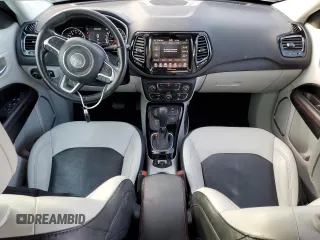 2020 Jeep Compass Limited with VIN 3C4NJDCB7LT216880, listed as a Copart auction lot 46085755 with 47,265 mi miles and Salvage Title. Bid and sale history available at carsss.com. Image 8.