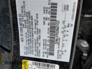 2018 Lincoln MKZ Reserve with VIN 3LN6L5F9XJR607427, listed as a Copart auction lot 57777005 with 70,031 mi miles and Salvage title. Bid and sale history available at DreamBid. Image 12.