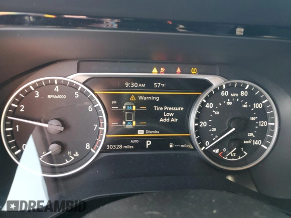 2023 Nissan Pathfinder Rock Creek with VIN 5N1DR3BD4PC269051, listed as a Copart auction lot 52195995 with 30,328 mi miles and Salvage title. Bid and sale history available at DreamBid. Image 9.