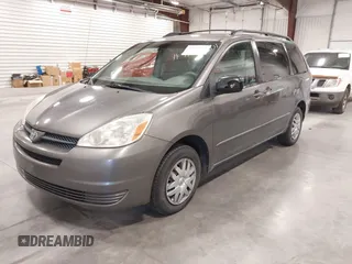 2005 Toyota Sienna CE with VIN 5TDZA23C15S290369, listed as a IAAI auction lot 42143101 with 248,825 mi miles. Bid and sale history available at carsss.com. Image 2.
