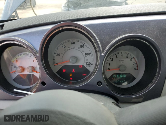 2007 Chrysler PT Cruiser with VIN 3A4FY48B17T512082, listed as a Copart auction lot 56967675 with 137,447 mi miles and Salvage title. Bid and sale history available at DreamBid. Image 9.