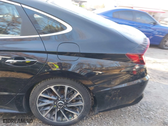 2022 Hyundai Sonata Limited with VIN KMHL34J29NA213375, listed as a IAAI auction lot 41726698 with 45,688 mi miles. Bid and sale history available at carsss.com. Image 18.