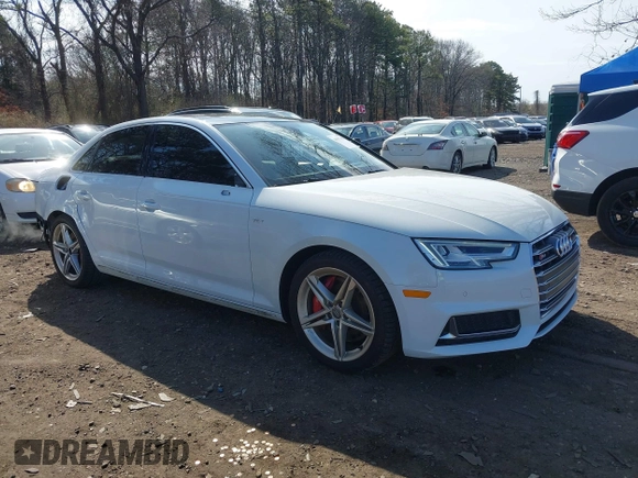 2018 Audi S4 Premium Plus with VIN WAUB4AF47JA097493, listed as a IAAI auction lot 41917665 with 76,132 mi miles. Bid and sale history available at carsss.com. Image 14.