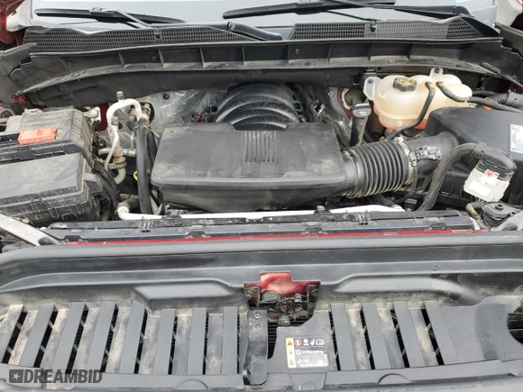 2021 GMC Sierra 1500 SLT with VIN 3GTU9DEL0MG259722, listed as a Copart auction lot 46401355 with 27,416 mi miles and Salvage Title. Bid and sale history available at carsss.com. Image 11.