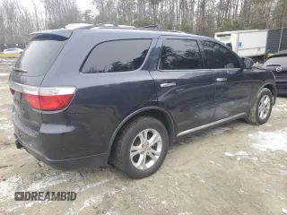 2013 Dodge Durango Crew with VIN 1C4SDJDT9DC538529, listed as a Copart auction lot 88201115 with 142,753 mi miles and Salvage title. Bid and sale history available at DreamBid. Image 3.