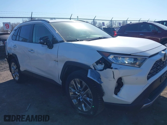 2019 Toyota RAV4 Limited with VIN JTMN1RFV1KD517037, listed as a IAAI auction lot 41844316 with 66,961 mi miles. Bid and sale history available at carsss.com. Image 6.