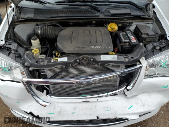 2016 Chrysler Town & Country Touring with VIN 2C4RC1BG4GR296879, listed as a Copart auction lot 47039544 with 93,835 mi miles and Salvage Title. Bid and sale history available at DreamBid. Image 12.