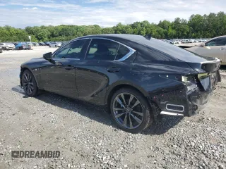 2024 Lexus IS 350 F Sport with VIN JTHGZ1B25R5080788, listed as a Copart auction lot 58954675 with 8,686 mi miles and Salvage title. Bid and sale history available at DreamBid. Image 2.