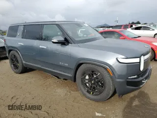 2023 Rivian R1S Adventure with VIN 7PDSGBBA5PN021048, listed as a Copart auction lot 44407815 with 10,642 mi miles and Salvage Title. Bid and sale history available at carsss.com. Image 4.