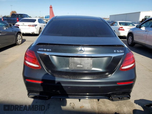 2018 Mercedes-Benz E-Class AMG E 63 S with VIN WDDZF8KB8JA201195, listed as a Copart auction lot 81191664 with 60,004 mi miles and Salvage Title. Bid and sale history available at carsss.com. Image 6.