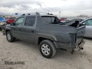 2008 Honda Ridgeline RT with VIN 2HJYK16208H525347, listed as a Copart auction lot 53288325 with 191,325 mi miles and Salvage title. Bid and sale history available at DreamBid. Image 2.