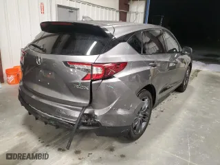 2023 Acura RDX w/A-Spec Package with VIN 5J8TC1H67PL005466, listed as a Copart auction lot 86745844 with 19,304 mi miles and Salvage Title. Bid and sale history available at carsss.com. Image 3.