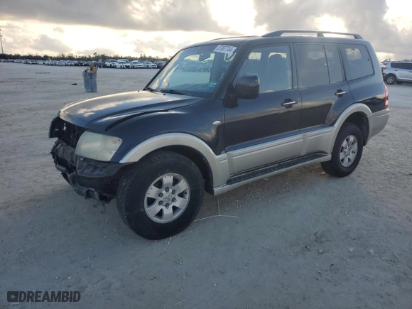 2004 Mitsubishi Montero LTD with VIN JA4MW51S64J009311, listed as a Copart auction lot 87067744 with 135640 miles and Salvage Title. Bid and sale history available at carsss.com. Image 1.