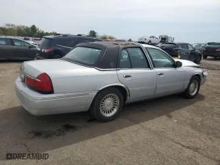 2002 Mercury Grand Marquis LS Premium with VIN 2MEFM75W42X665913, listed as a Copart auction lot 53554535 with 92,394 mi miles and Salvage Title. Bid and sale history available at carsss.com. Image 3.