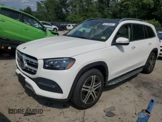 2020 Mercedes-Benz GLS with VIN 4JGFF5KE6LA273453, listed as a Copart auction lot 62109543 with 50,835 mi miles. Bid and sale history available at carsss.com. Image 1.